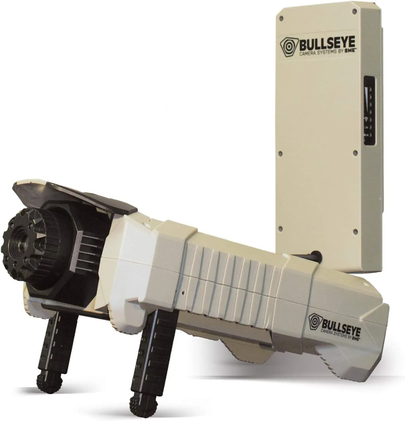 SME Bullseye Sniper Edition Shooting Durable Wireless Weather Resistant 1 Mile Long Range High Definition 1080p Wi-Fi Shot Spotting Target Camera with Built-in Sunshade & LED Illumination
