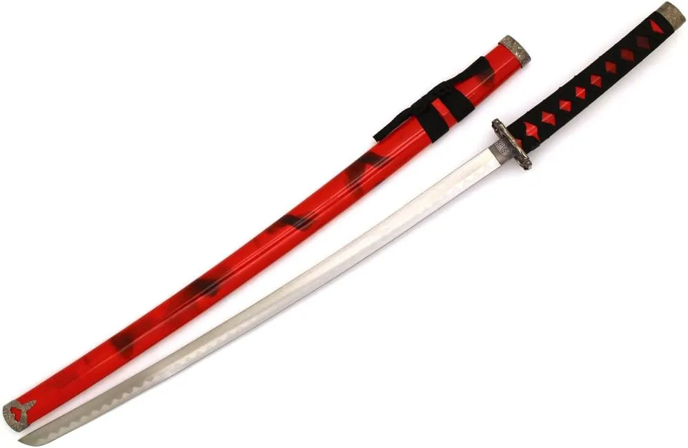 Snake Eye Tactical Two Tone Samurai-Katana Sword w/Free Sword Stand