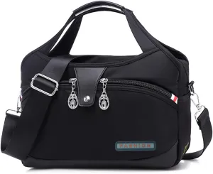 Soft Side Lightweight Underseat Tote Bag, Multi Pocket Underseat Bags for Women & Men Waterproof Anti-Theft Camo Tote Handbag Crossbody for Travel