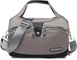 Soft Side Lightweight Underseat Tote Bag, Multi Pocket Underseat Bags for Women & Men Waterproof Anti-Theft Camo Tote Handbag Crossbody for Travel