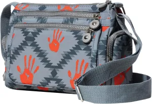 Southwest Crossbody Bag, Navajo Pattern, Roomy Multiple Pockets Bags, Shoulder Satchel Purse, with Adjustable Strap