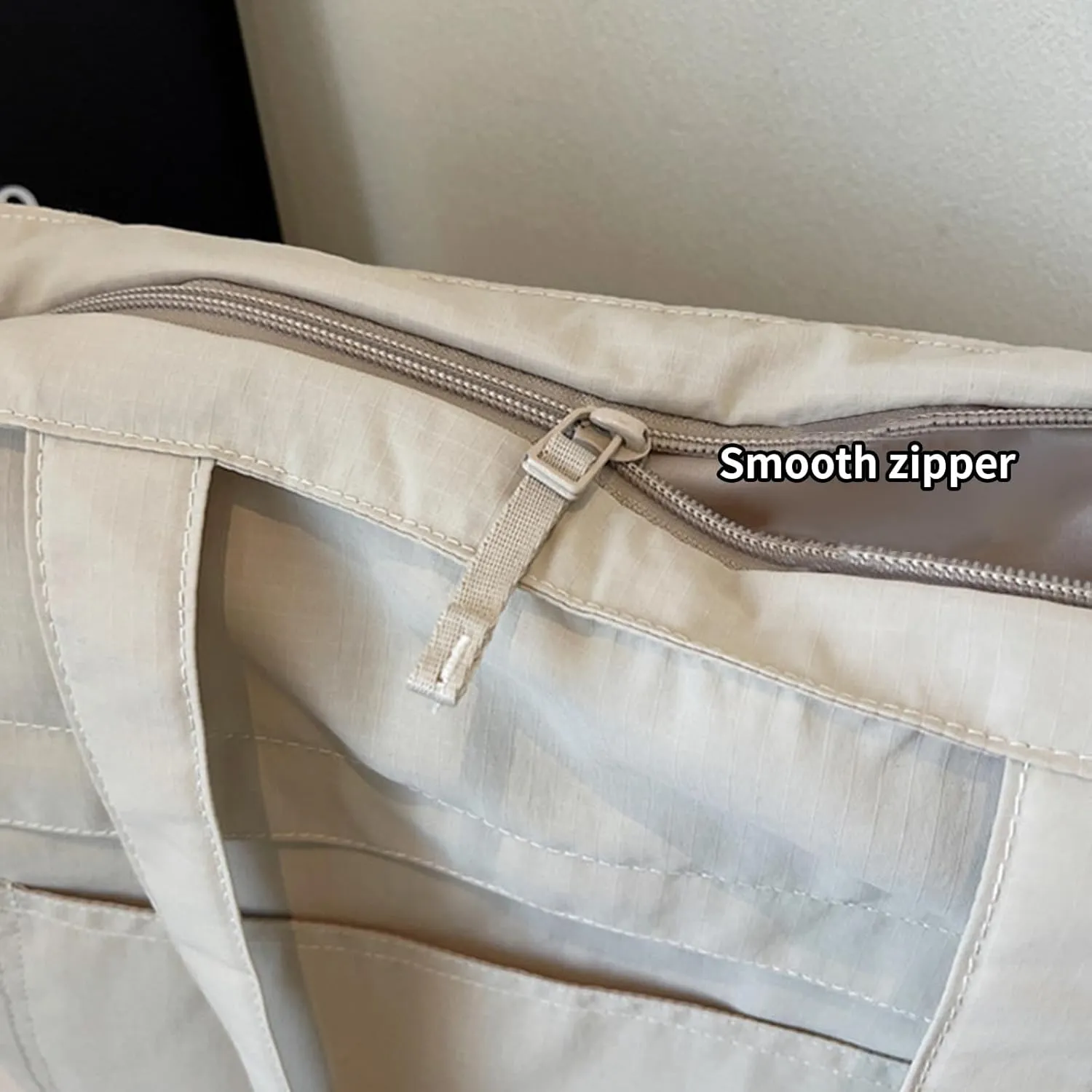 Spacious Nylon Shoulder Bag For Students And Professionals Handbag For Commuting Or Class With Water Resistant Fabric