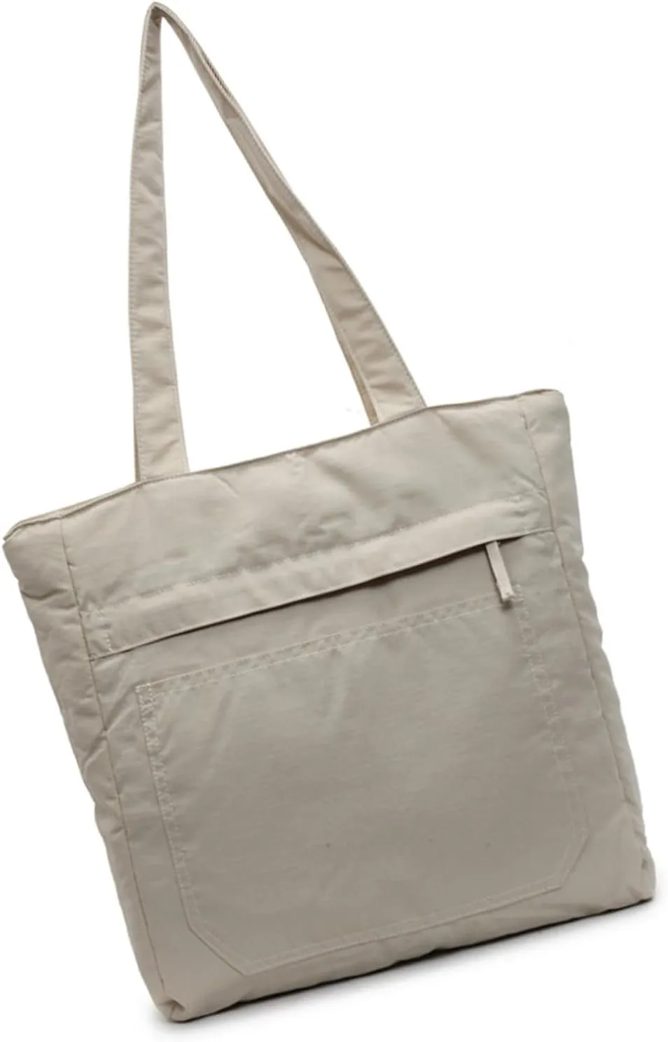 Spacious Nylon Shoulder Bag For Students And Professionals Handbag For Commuting Or Class With Water Resistant Fabric
