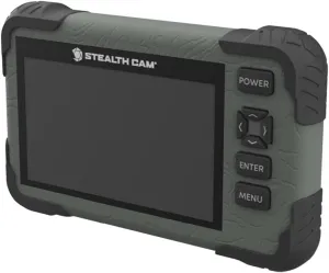 Stealth Cam SD Card Reader/Photo & HD Video 1080P Viewer | Durable Water-Resistant Housing | 4.3" Color LCD Screen | Wrist Lanyard