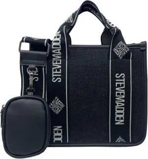 Steve Madden Denim Canvas Bwebber Bag