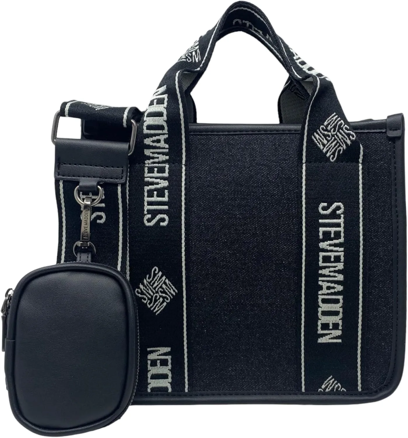 Steve Madden Denim Canvas Bwebber Bag
