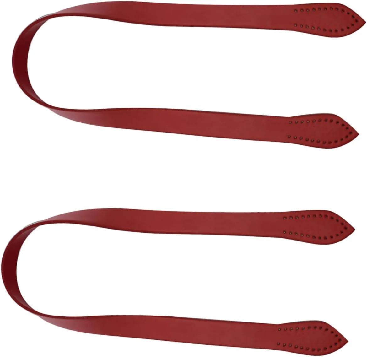 STOBOK Sets Elegant Tote Bag Strap Bag Handle for Women Leather Replacing Strap Wrist for Red Simulated Leather Pcs