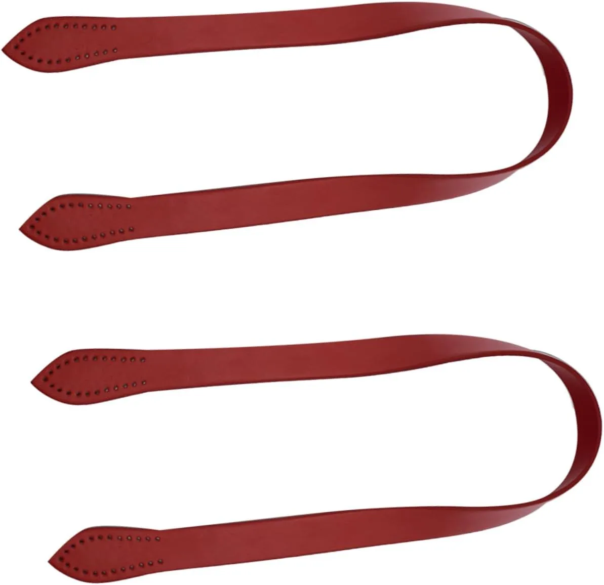 STOBOK Sets Elegant Tote Bag Strap Bag Handle for Women Leather Replacing Strap Wrist for Red Simulated Leather Pcs