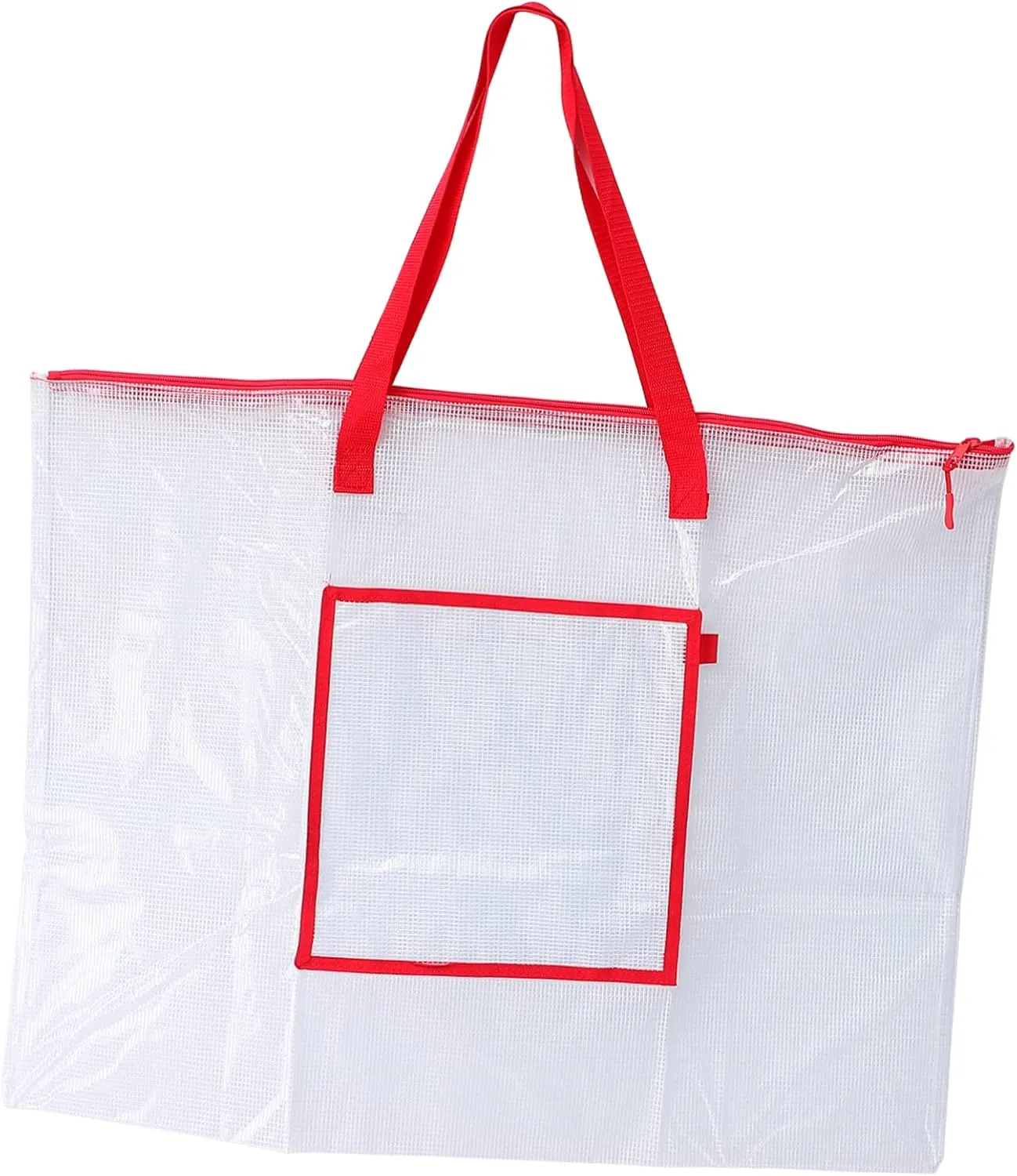 Storage Bag for Posters and Art Supplies Heavy Duty Zippered Organizer for Teachers Students and Artists for Bulletin Boards and Classroom Projects