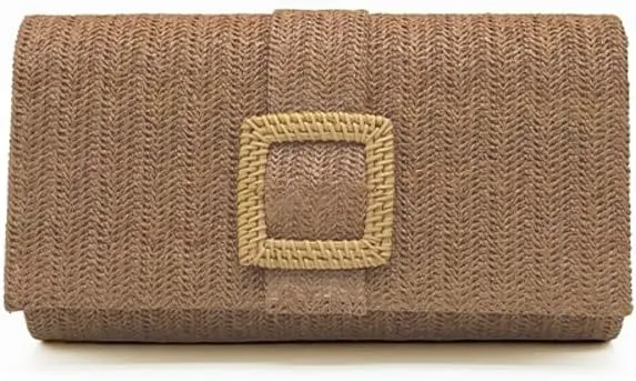 Straw Evening Purses for Women Summer Boho Clutch Bag Woven Straw Envelope Handbag for Party Beach 2025
