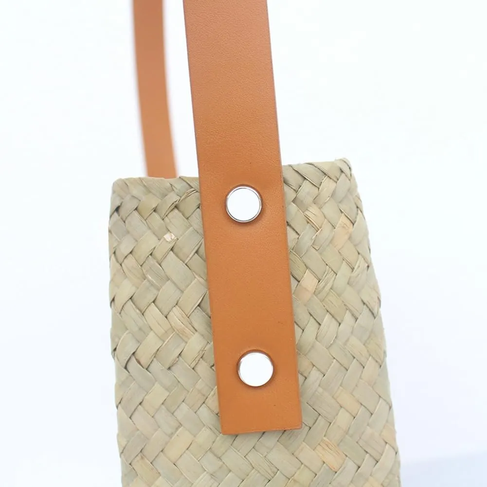 Straw Purses for Women Sea Grass Straw Tote Bag Chic Handbag for Beach Summer Travel 2025