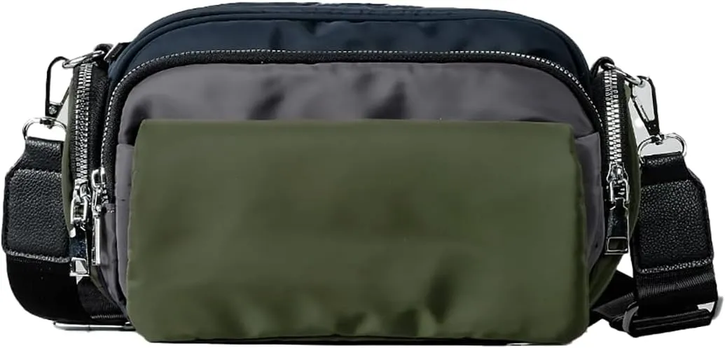 Stylish Nylon Crossbody Bag for Women Waterproof Shoulder Bag with Adjustable Wide Strap Camer Sports bag Purses 2025