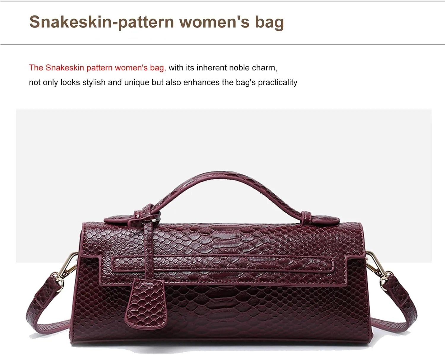 Stylish Ostrich Pattern Women’s Crossbody Handbags - Trendy clutch purses for women formal, Ideal for Daily Use
