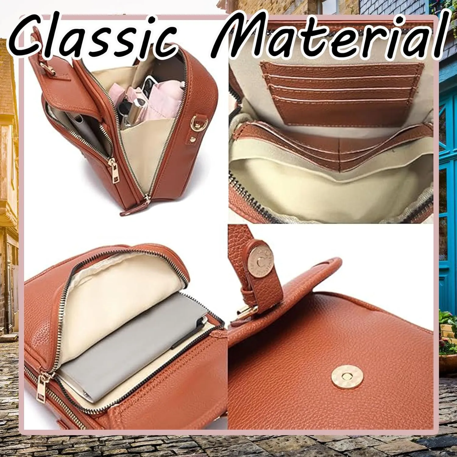 Submarinen - Collaboraten1 Crossbody Leather Bag,2025 New Urvashi Crossbody Leather Bag