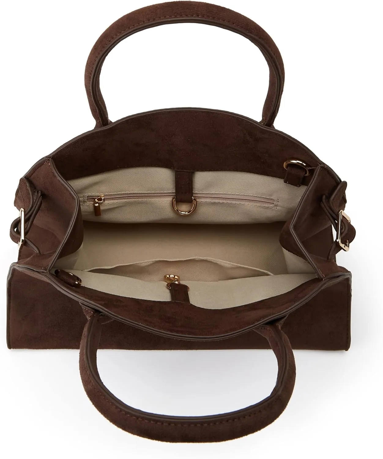 Suede Large Tote Bag for Women Leather Bag Retro Purses Crossbody Bag Trendy Handbag Work Bag 2024