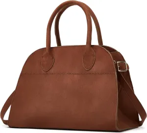Suede Large Tote Bag for Women Leather Bag Retro Purses Crossbody Bag Trendy Handbag Work Bag 2024