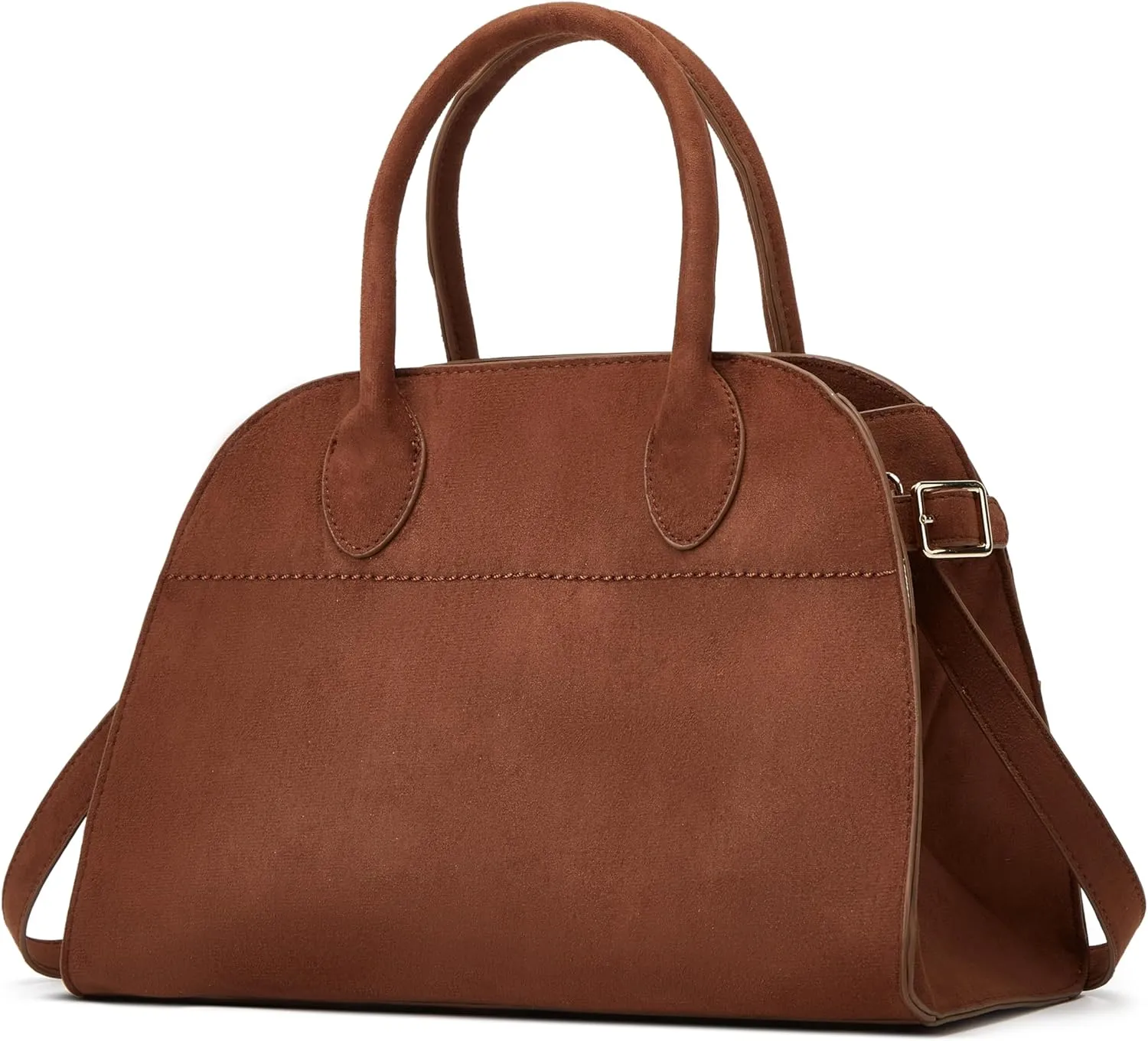 Suede Large Tote Bag for Women Leather Bag Retro Purses Crossbody Bag Trendy Handbag Work Bag 2024