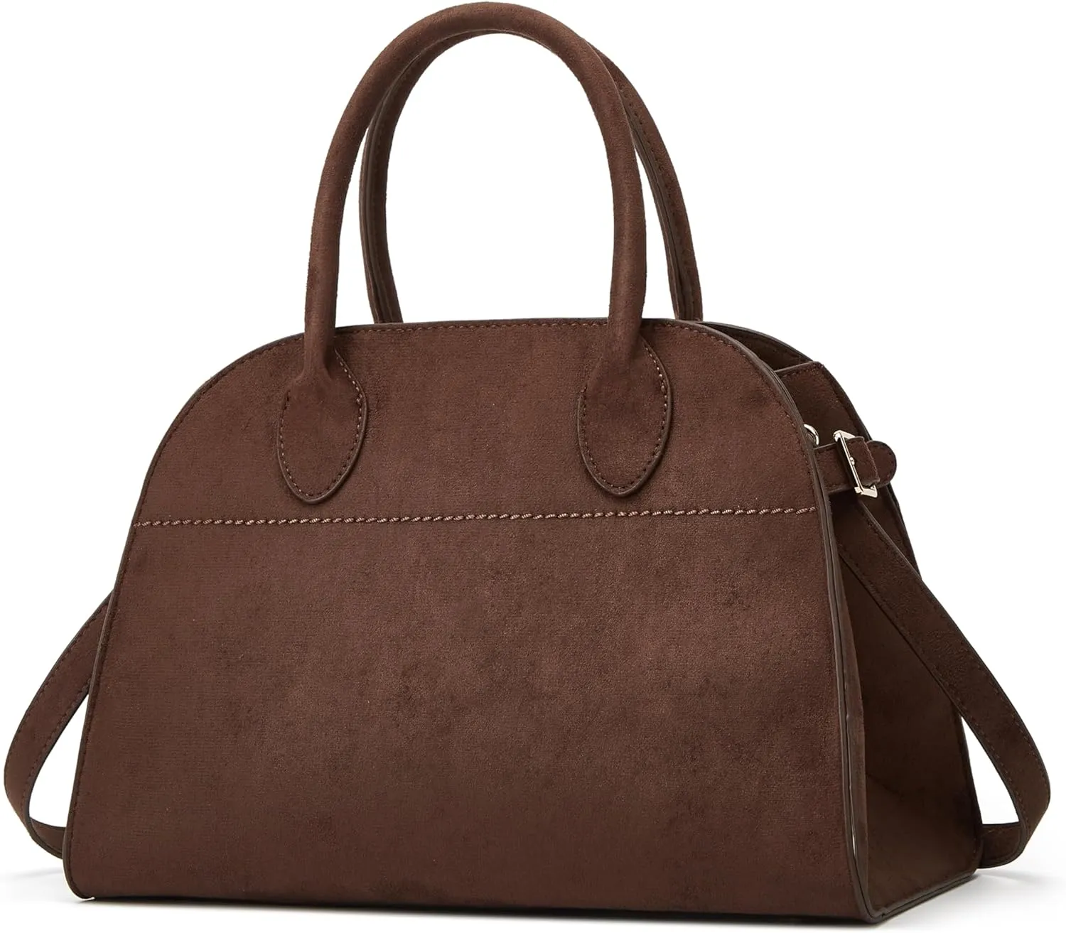 Suede Large Tote Bag for Women Leather Bag Retro Purses Crossbody Bag Trendy Handbag Work Bag 2024