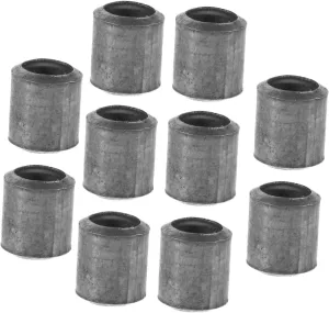 SUPVOX Versatile 10pcs Iron Wedge Kit Wooden Handle Safety Round for Hammer Axe Levelling Woodworking Felling Logging