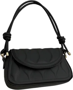 SweatyRocks Textured Flap Clutch Purses for Women Leather Underarm Shoulder Bag