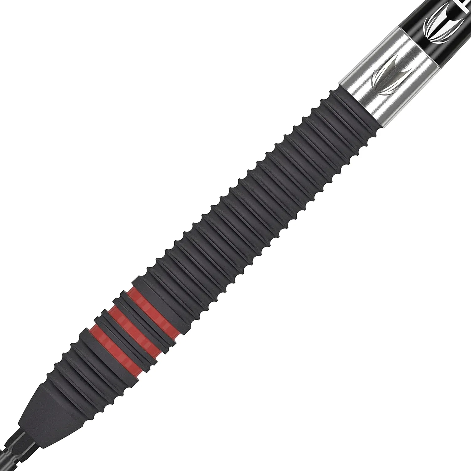 TARGET Darts Nathan Aspinall The Asp Black 80% Tungsten Swiss Point Steel Tip Darts Set