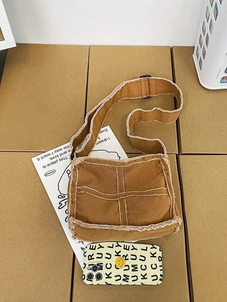 Teen Denim Purse Small Cowboy Crossbody Bag Handbags for Teen Girls Women Vintage Purse Women's Denim