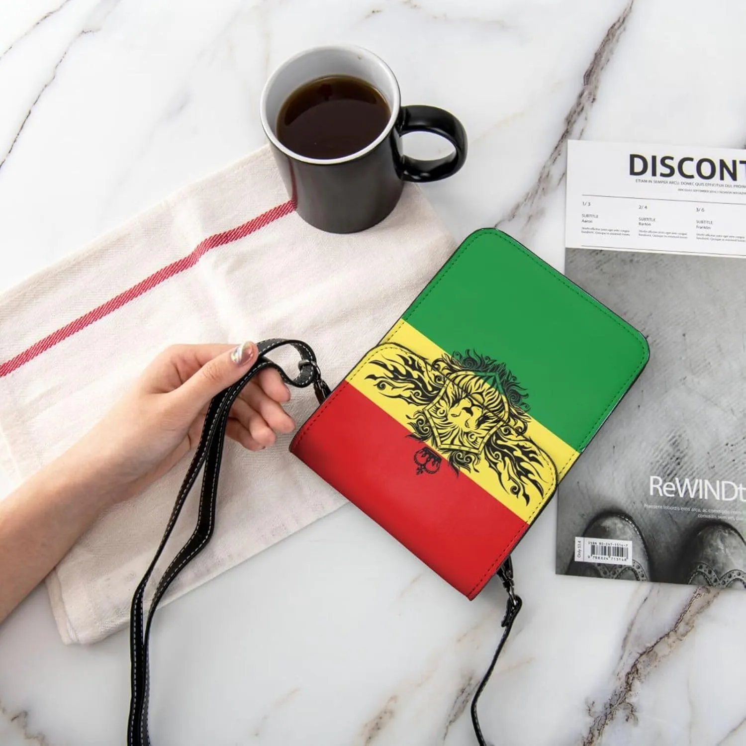 The Oromo Garden Flag Cell Phone Purse Small Crossbody Bags For Women Men Wallet Purses With Adjustable Strap