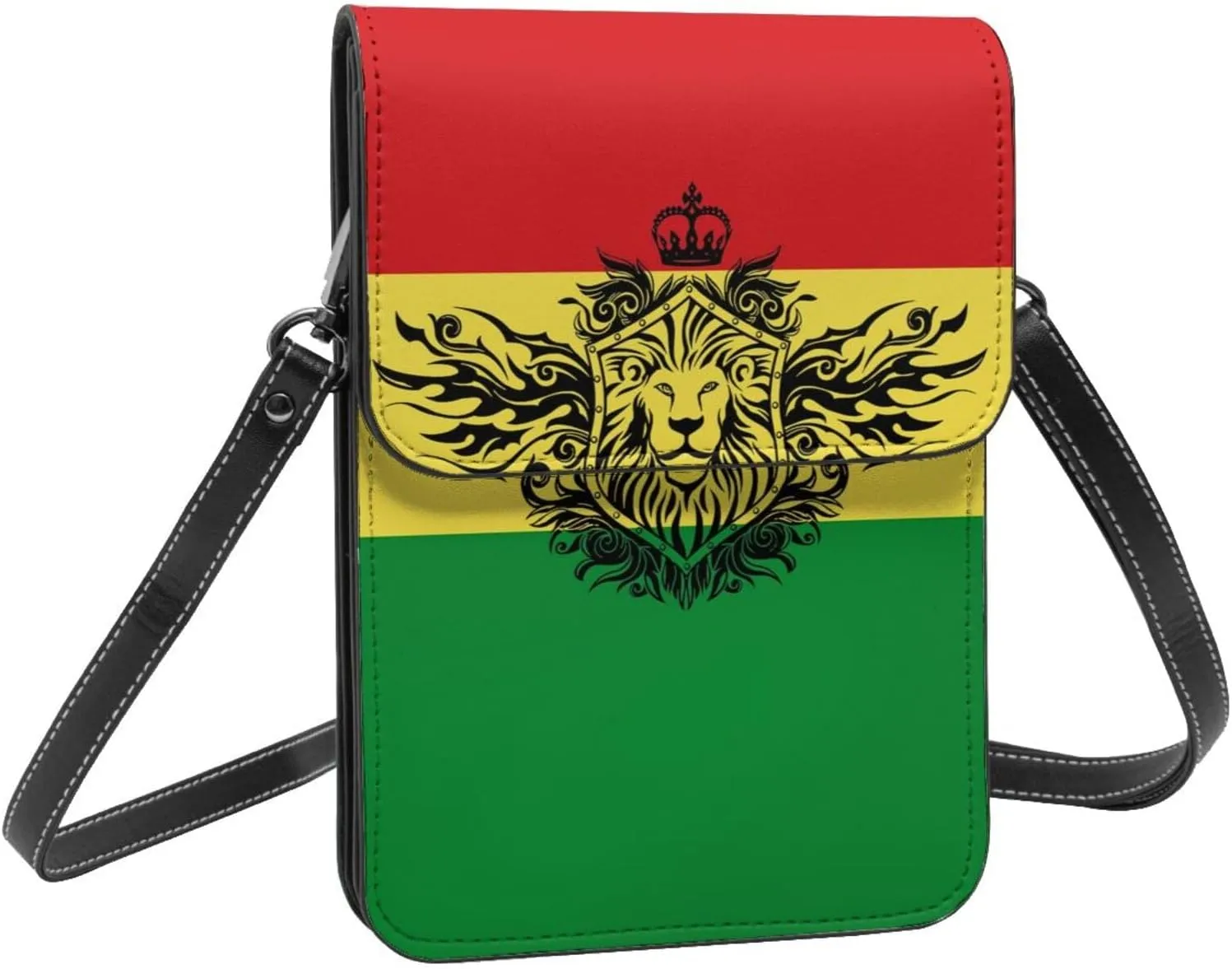 The Oromo Garden Flag Cell Phone Purse Small Crossbody Bags For Women Men Wallet Purses With Adjustable Strap