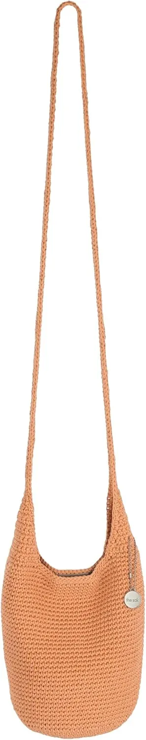 The Sak 121 Small Crossbody in Crochet, Single Crochet Strap, Nectar