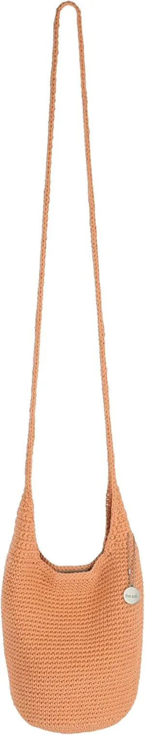 The Sak 121 Small Crossbody in Crochet, Single Crochet Strap, Nectar