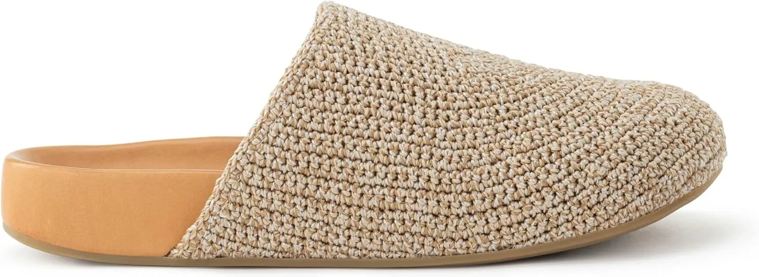 The Sak Bolinas Clog in Crochet and Leather, Slip On Entry