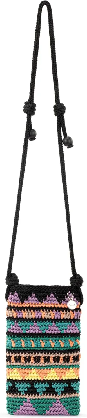 The Sak Josie Mini Crossbody in Crochet with Adjustable Strap
