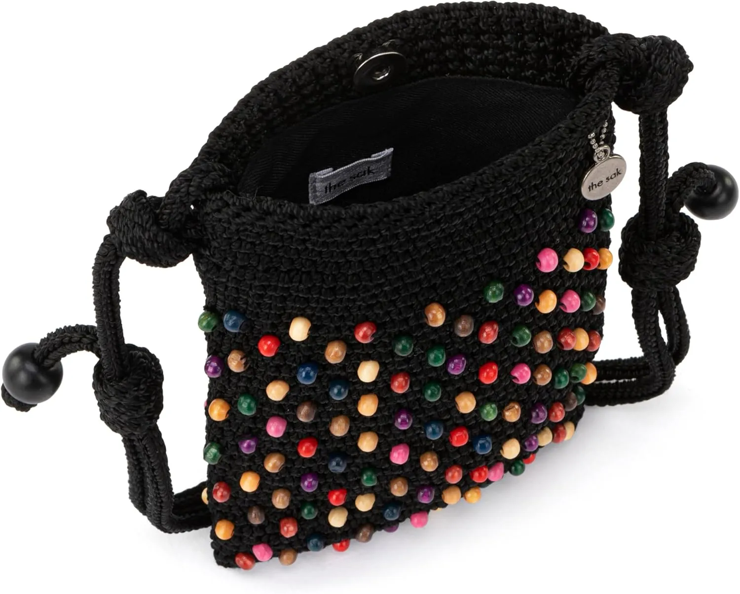 The Sak Josie Mini Crossbody in Crochet with Adjustable Strap
