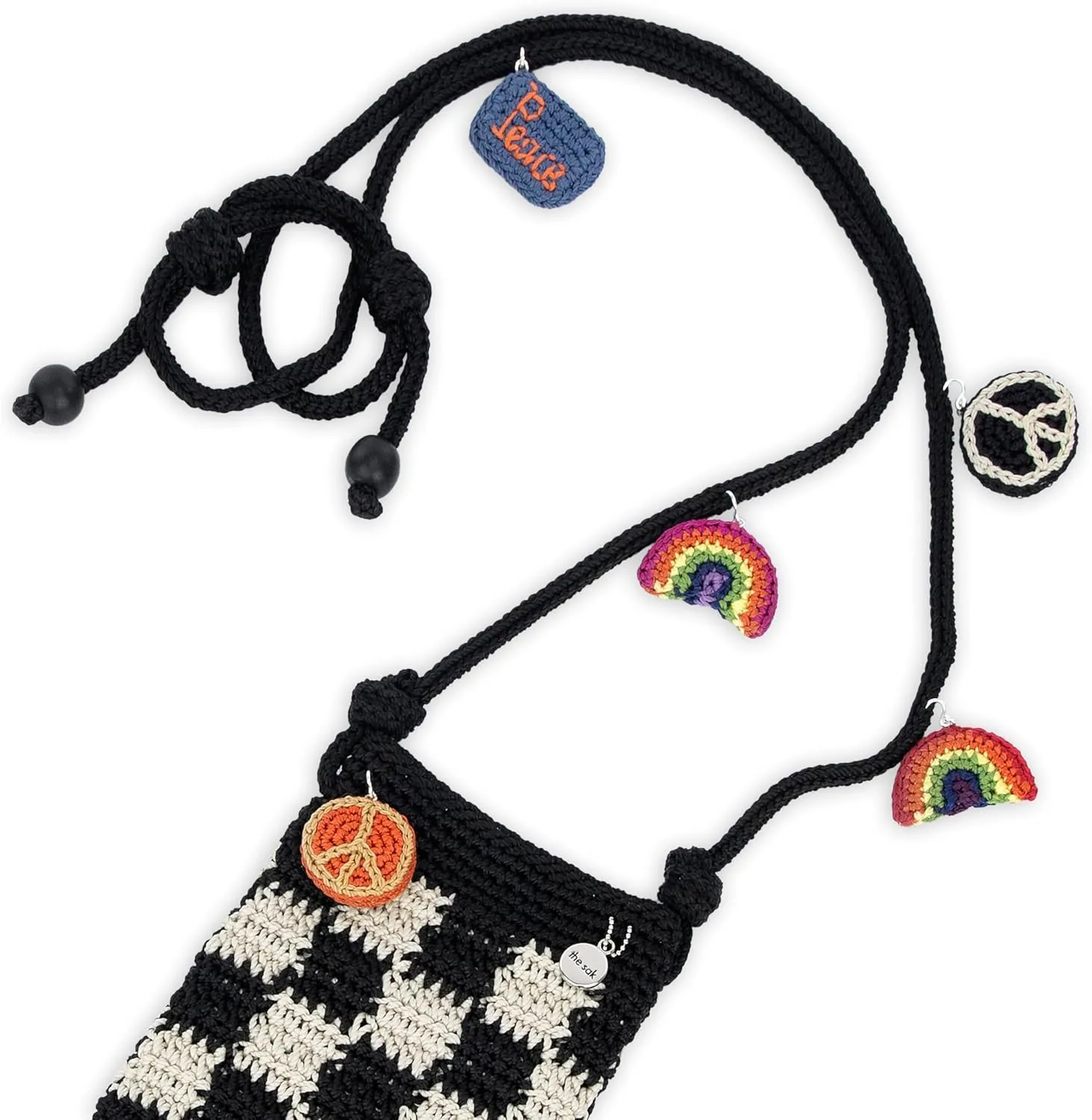 The Sak Josie Mini Crossbody in Crochet with Adjustable Strap