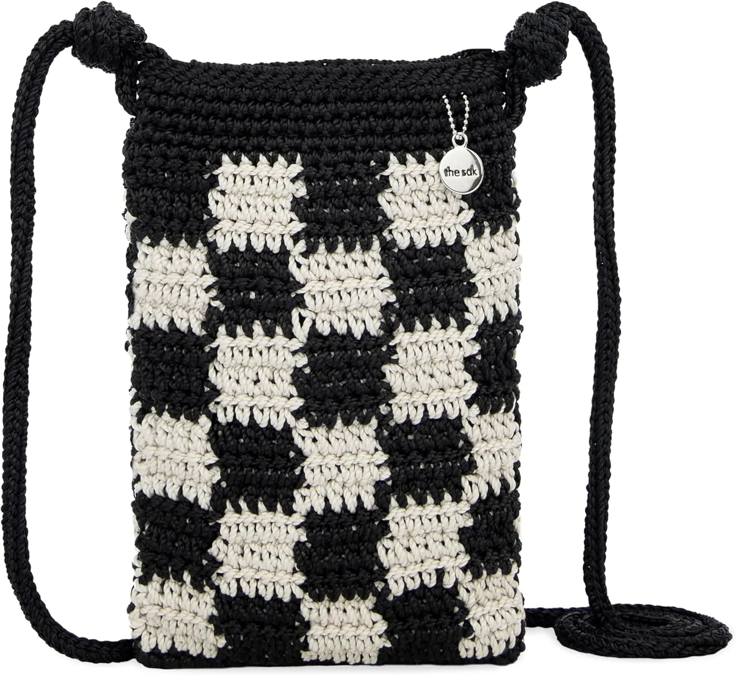 The Sak Josie Mini Crossbody in Crochet with Adjustable Strap