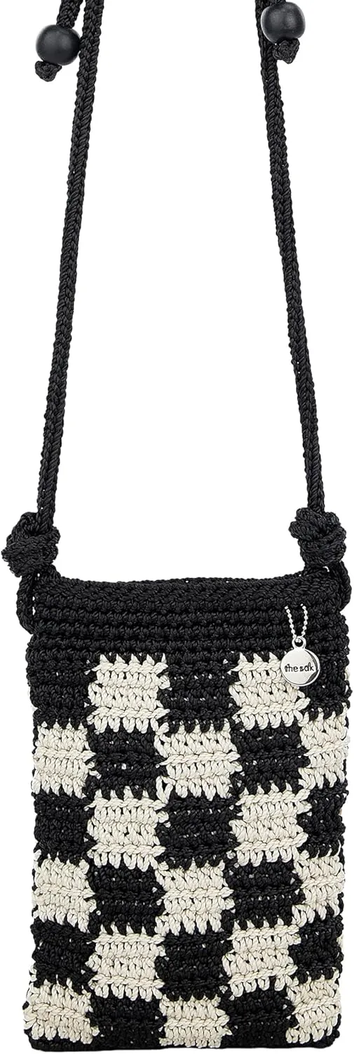 The Sak Josie Mini Crossbody in Crochet with Adjustable Strap