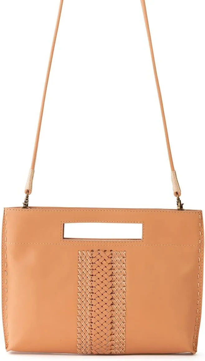 The Sak Linden Convertible Crossbody Bag in Crochet, Adjustable Multi Use Strap