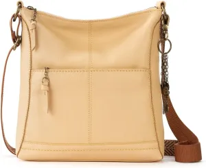 The Sak Lucia Crossbody Bag in Leather, Convertible Purse with Adjustable Strap
