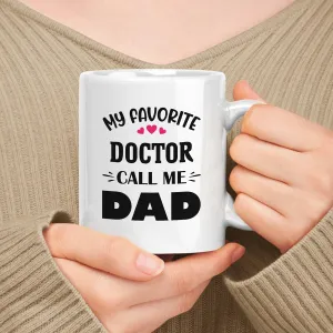 Tibco Developer Mug, Gift For Father's Day - My Favorite Tibco Developer Call Me Dad White 11oz Ceramic