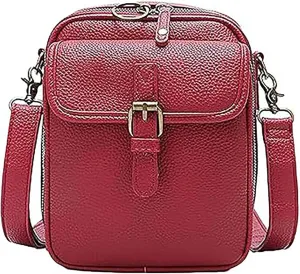 Tojoyride Crossbody Bag,Body Shoulder Purse with Card Slots,Vegan Leather Small Messenger Cross Body Purse for women