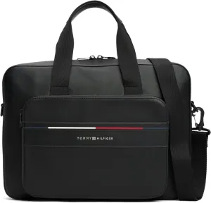 Tommy Hilfiger Foundation Work Bag with Laptop Sleeve and Adjustable Strap