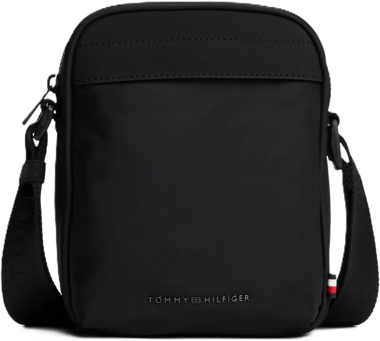 Tommy Hilfiger Repreve Small Crossbody Bag with Zipper and Adjustable Strap