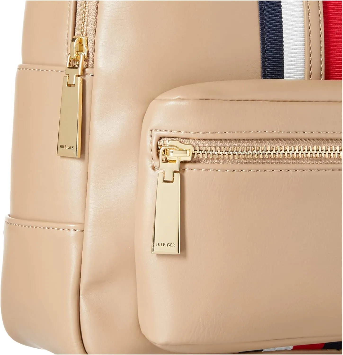 Tommy Hilfiger Womens Jaden Plus Backpack, Sherwood Tan