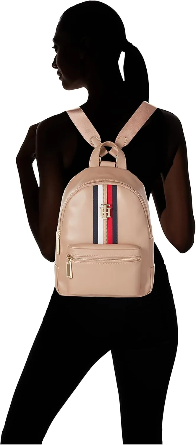 Tommy Hilfiger Womens Jaden Plus Backpack, Sherwood Tan