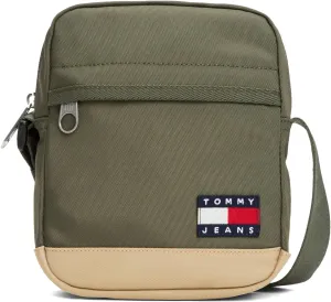 Tommy Jeans Essential Daily Crossbody Bag with Zipper and Adjustable Strap