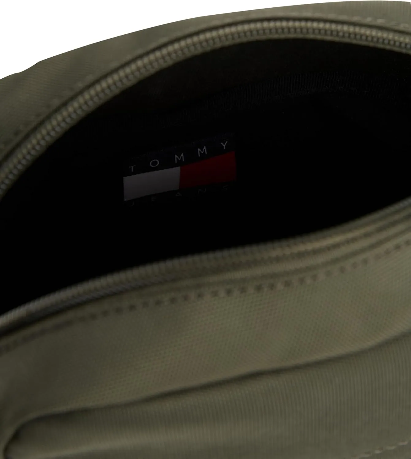 Tommy Jeans Essential Daily Crossbody Bag with Zipper and Adjustable Strap