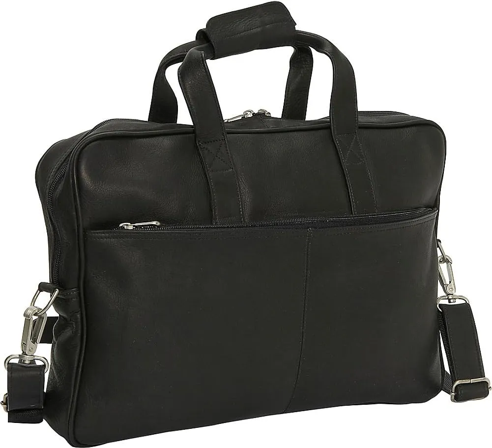 Top-Zip Portfolio, Black, One Size
