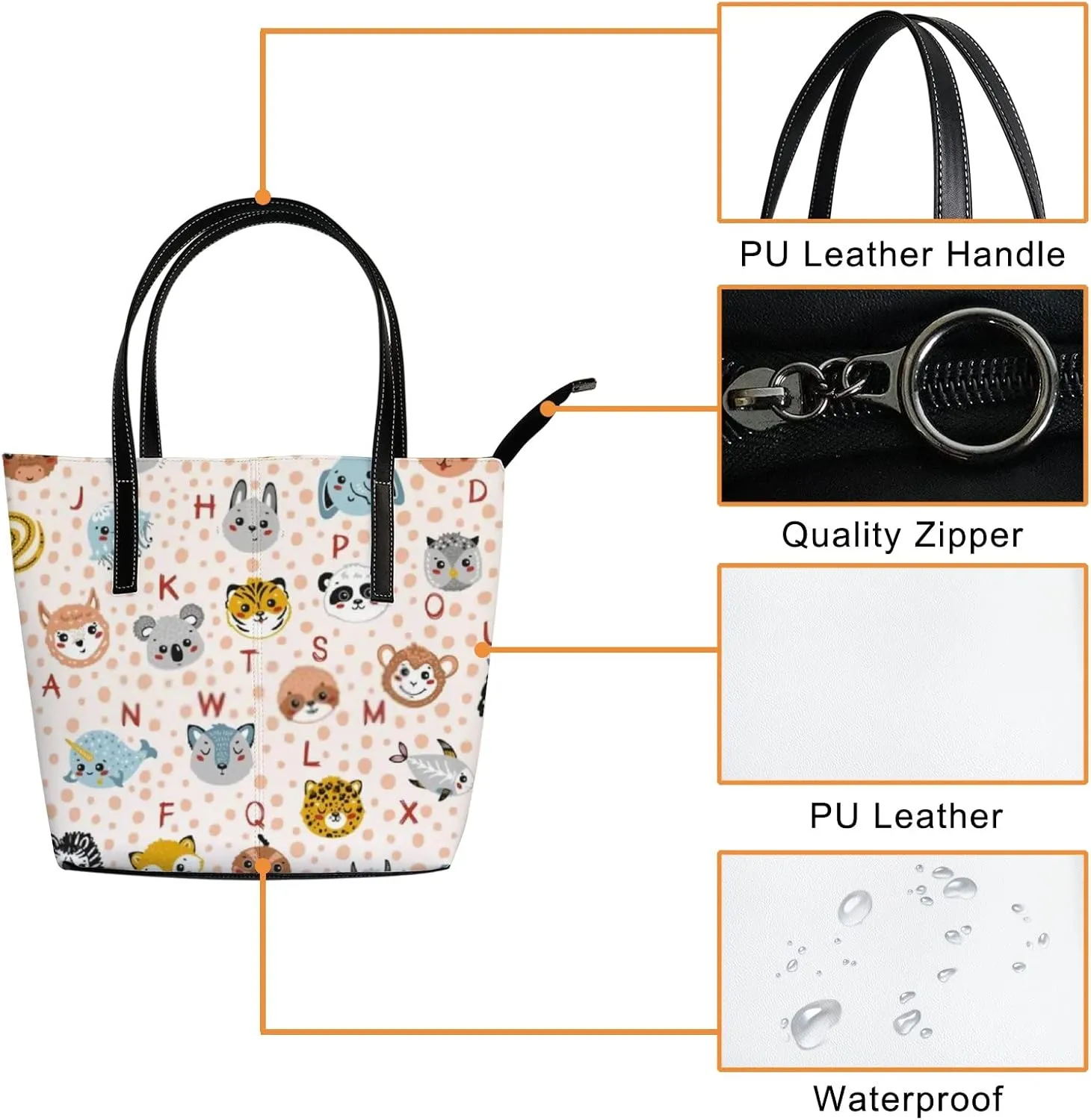 Tote Bag for Women Leather Handbags Women's Crossbody Handbags Work Tote Bags