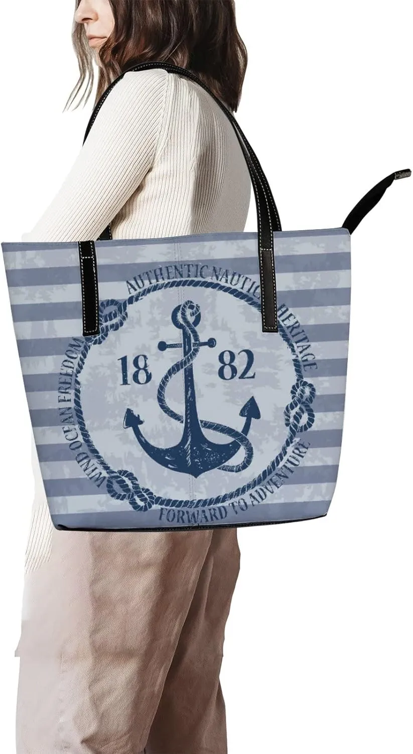 Tote Bag for Women Leather Handbags Women's Handbags Work Coach Handbags Tote Bag with Zipper.