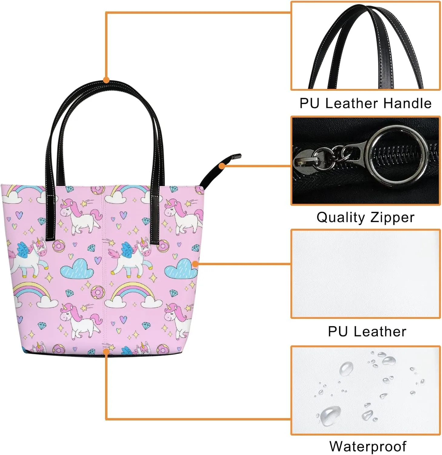 Tote Bag for Women Leather Handbags Women's